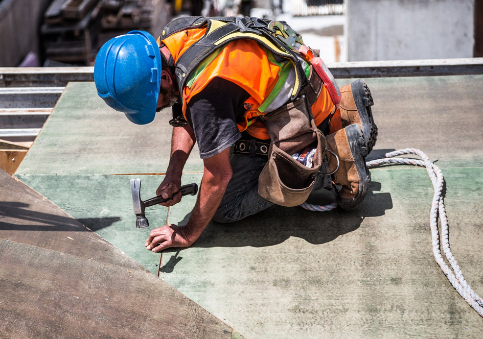 working with a harmer