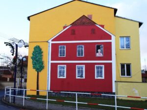 freshly painted home